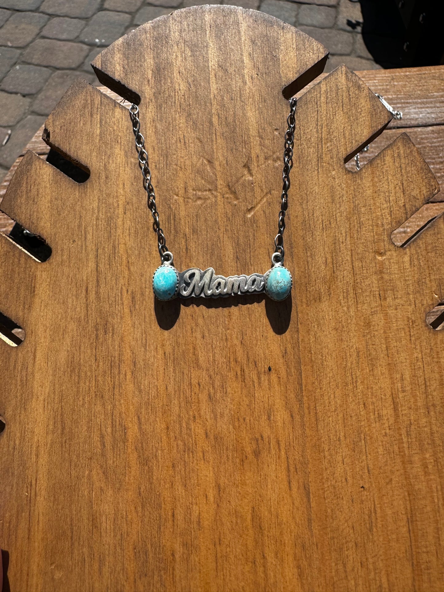 #8 turquoise mama necklace