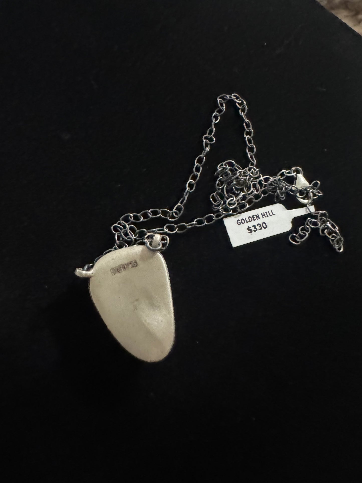 Golden hills turquoise necklace