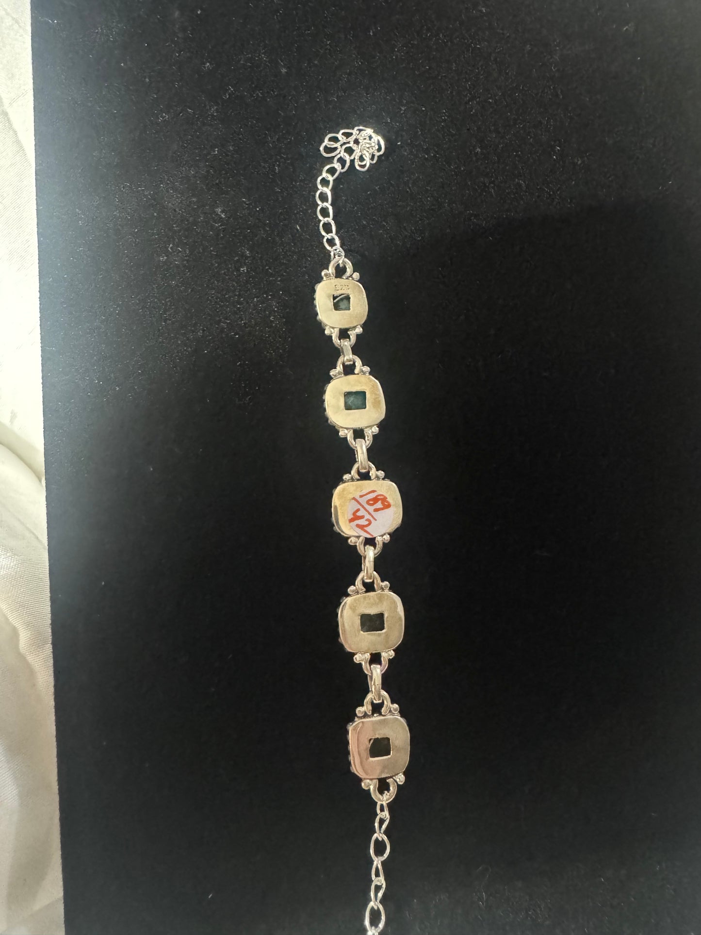 Persian turquoise chain bracelet