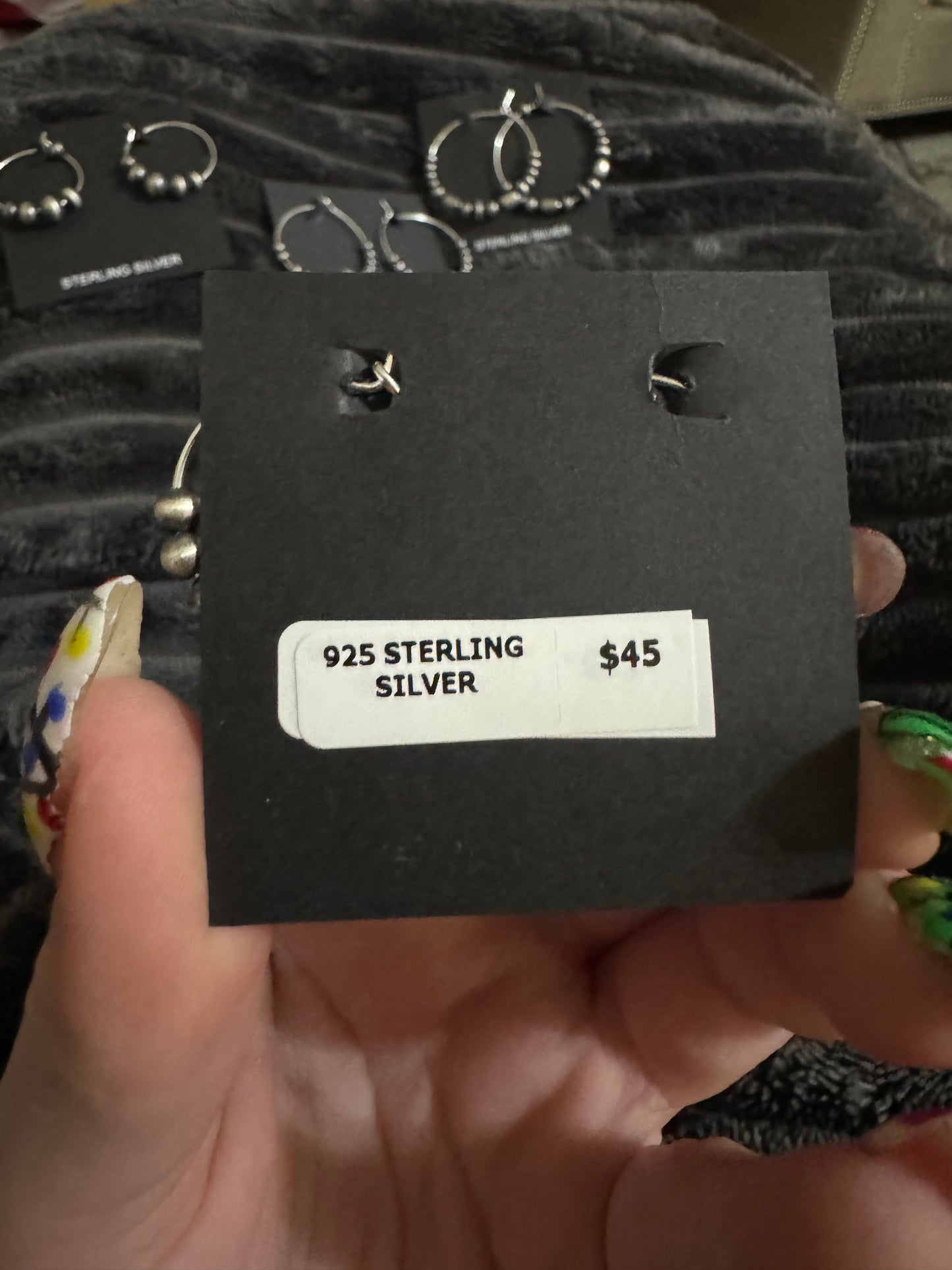 4mm pearl and melon earrings