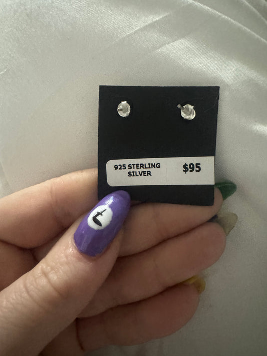 Sunflower stud earrings