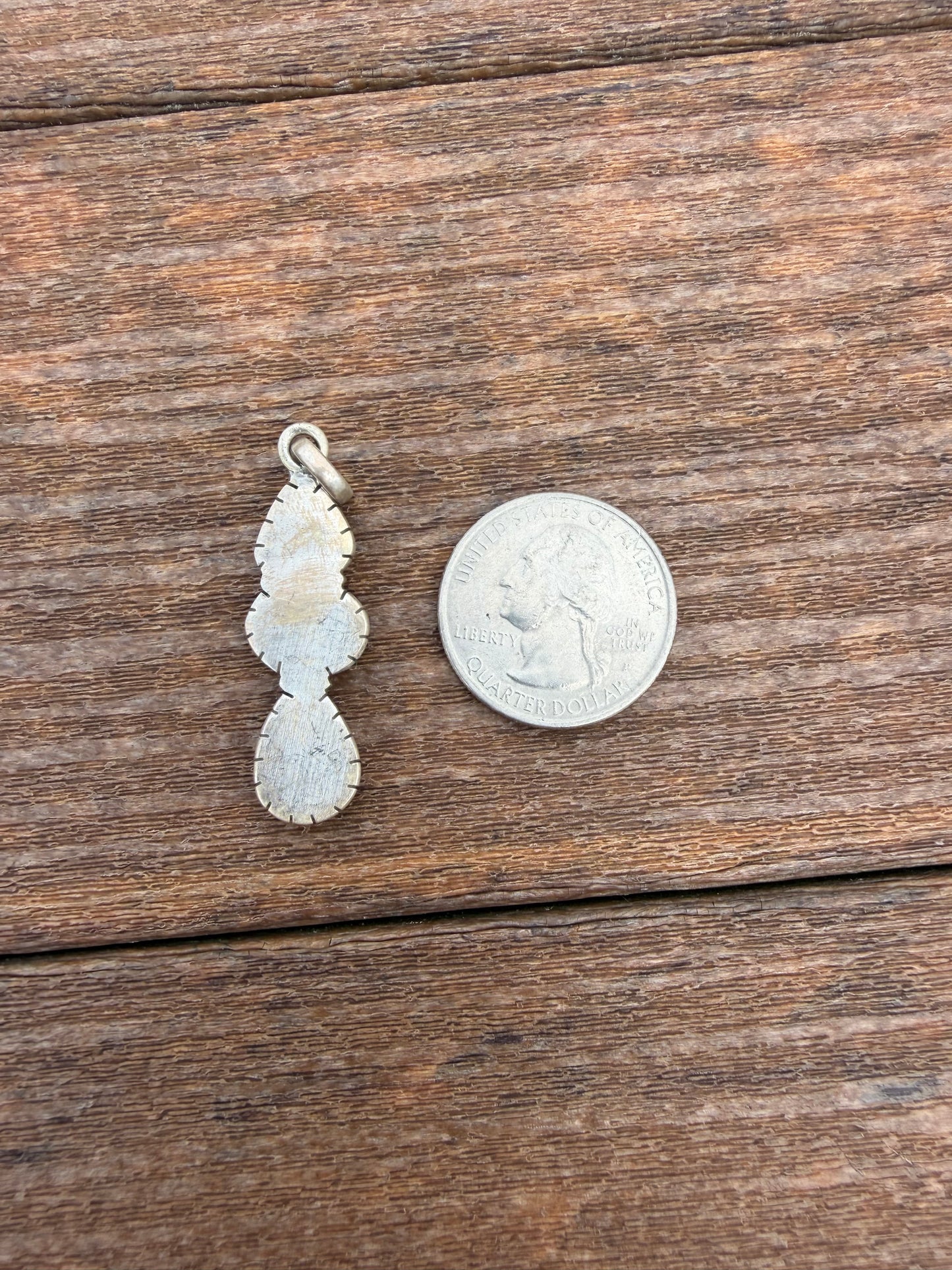 Palomino and golden hills turquoise pendant