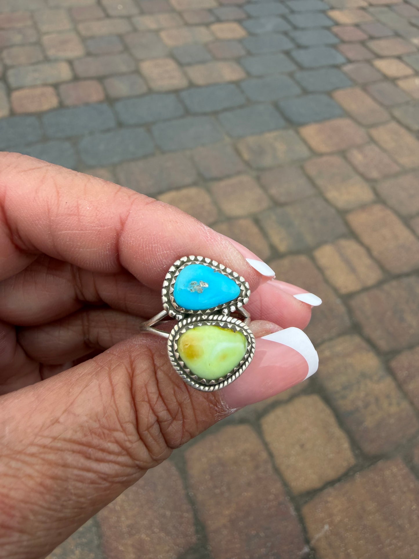 Sz 8 palomino and blue bird turquoise