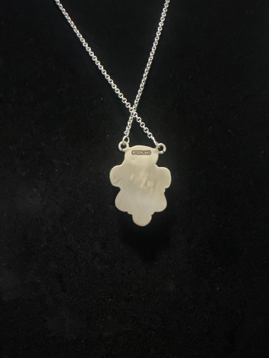 Golden hills turquoise larger cluster with oval turq