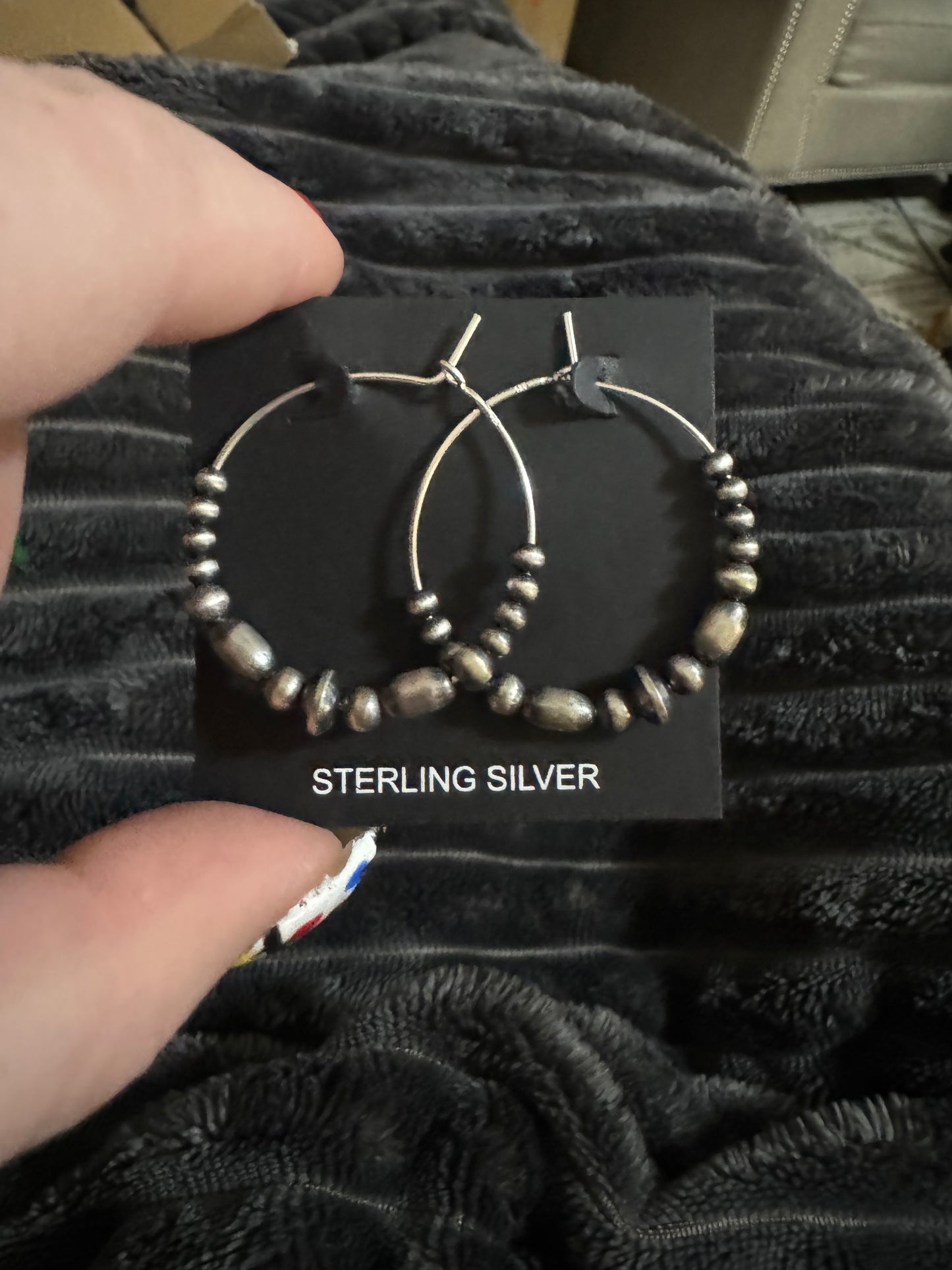 Big pearl saucer earrings