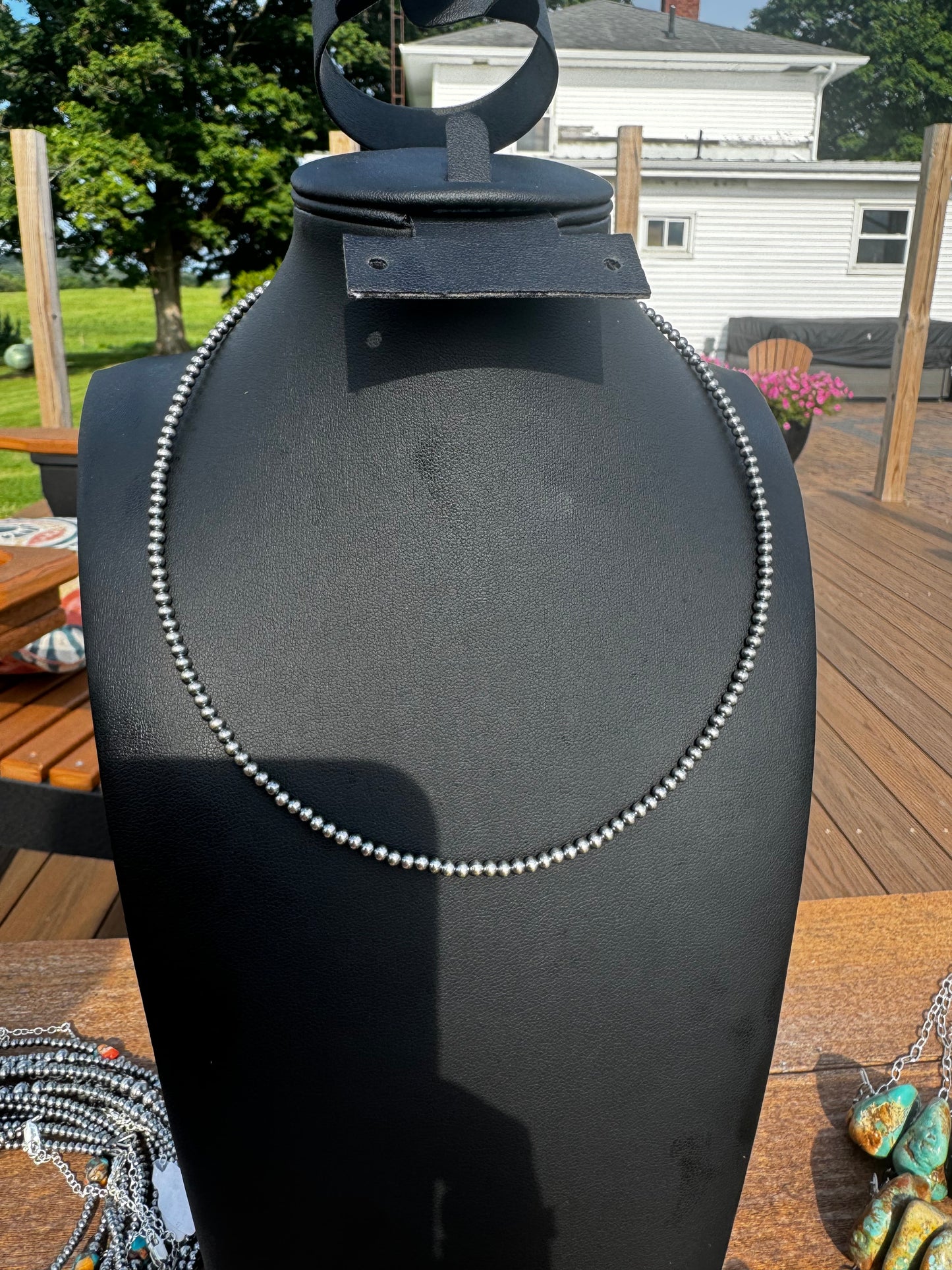 3mm 16” pearl necklace