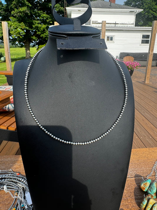 3mm 16” pearl necklace