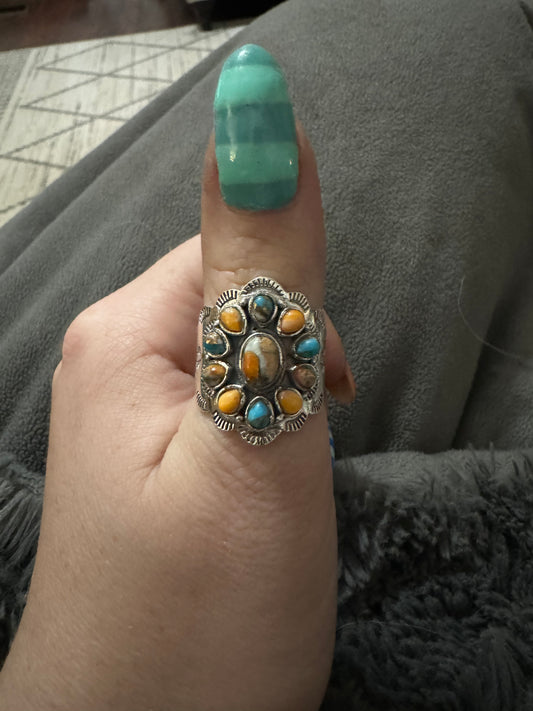 Spiny oyster sz 9 ring