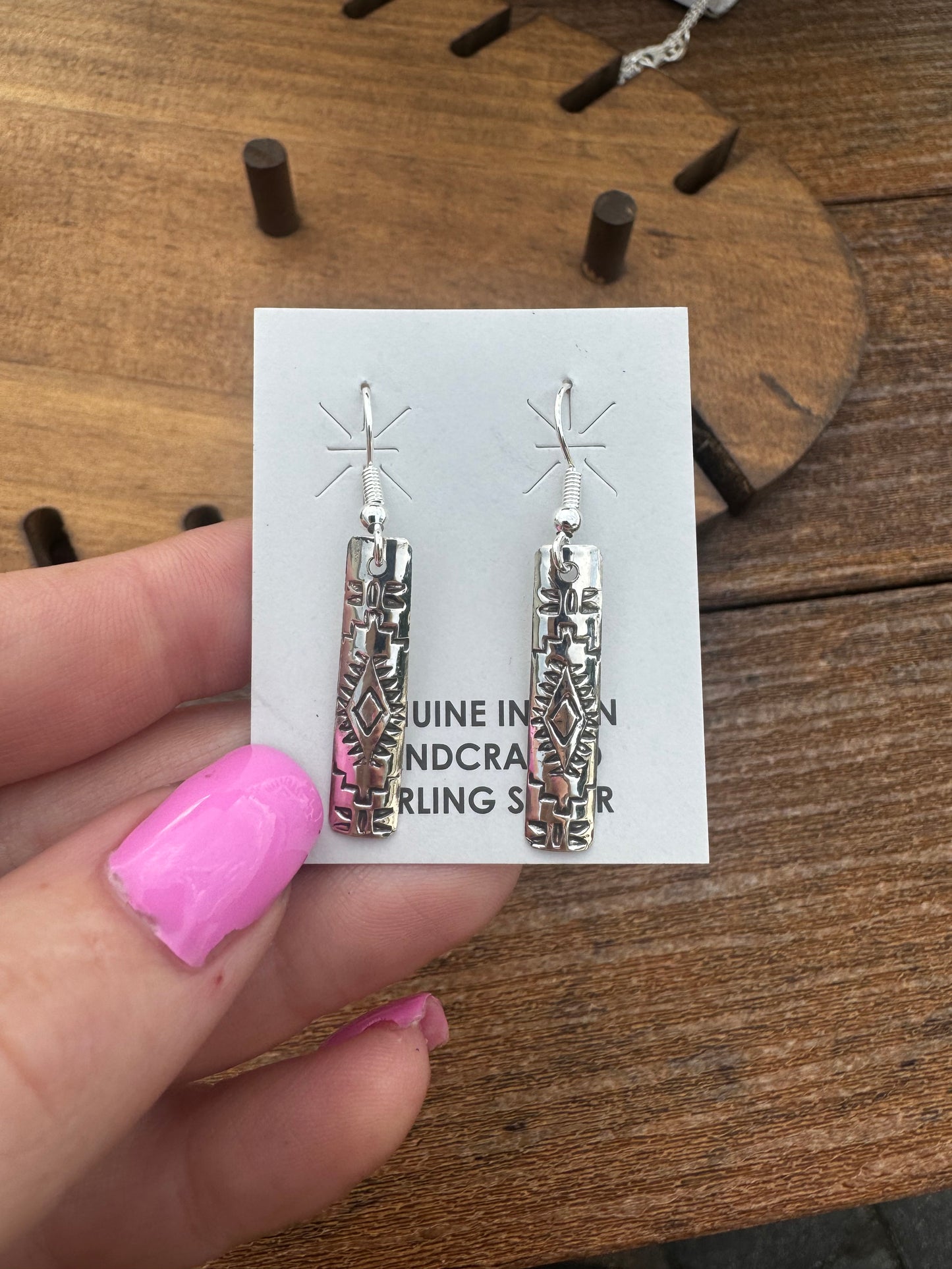 Native Florence tahe dangle earrings