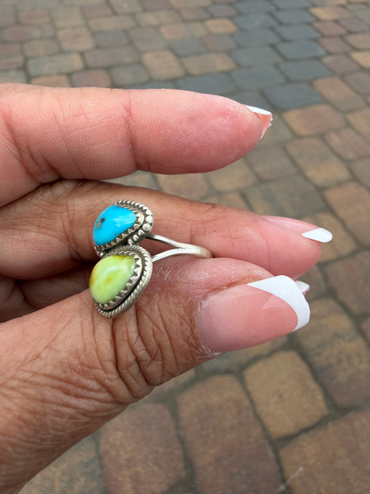 Sz 8 palomino and blue bird turquoise
