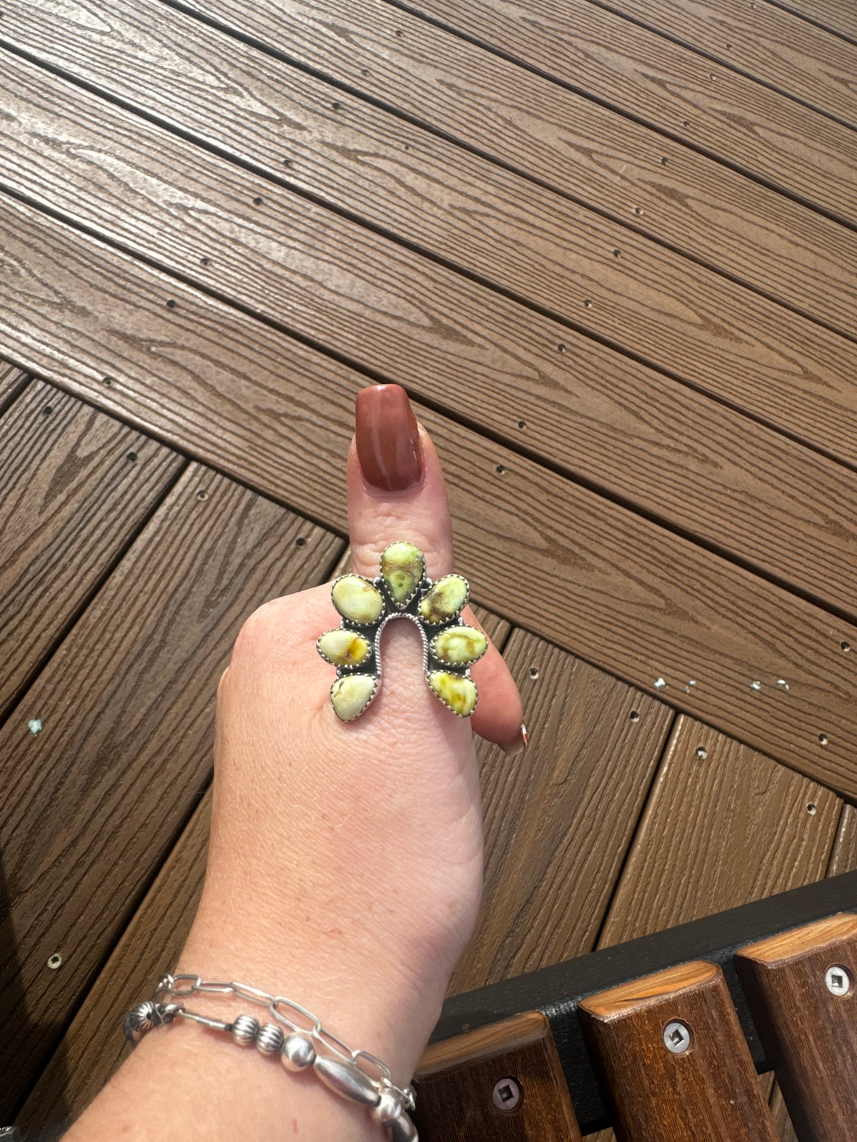 Palomino naja adjustable ring