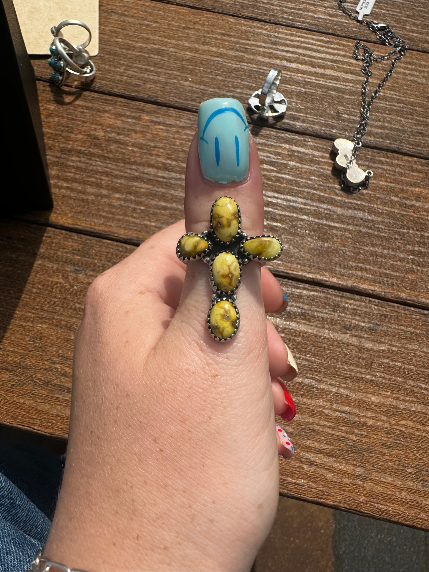 Palomino adjustable cross ring