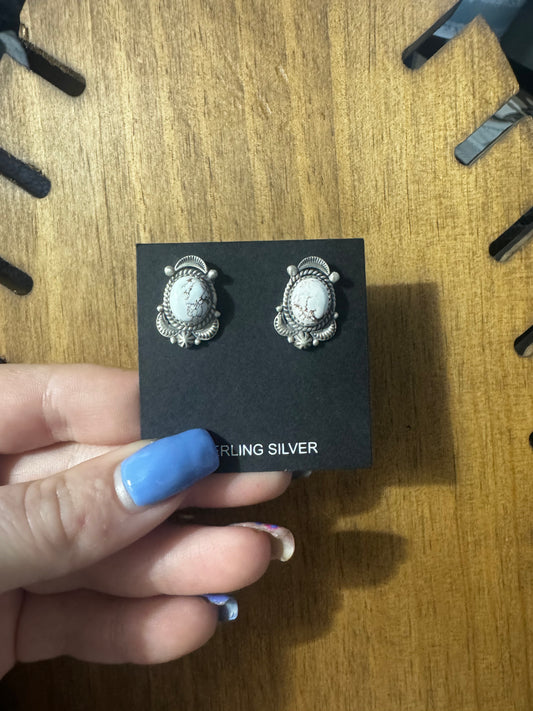 Wild horse stud earrings