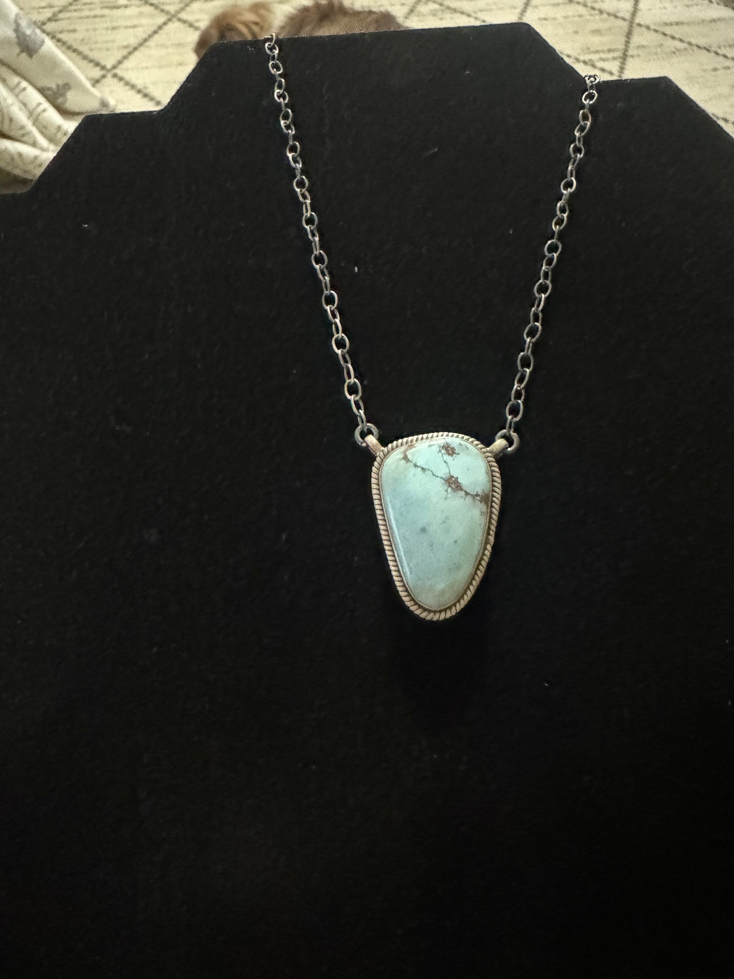 Golden hills turquoise necklace