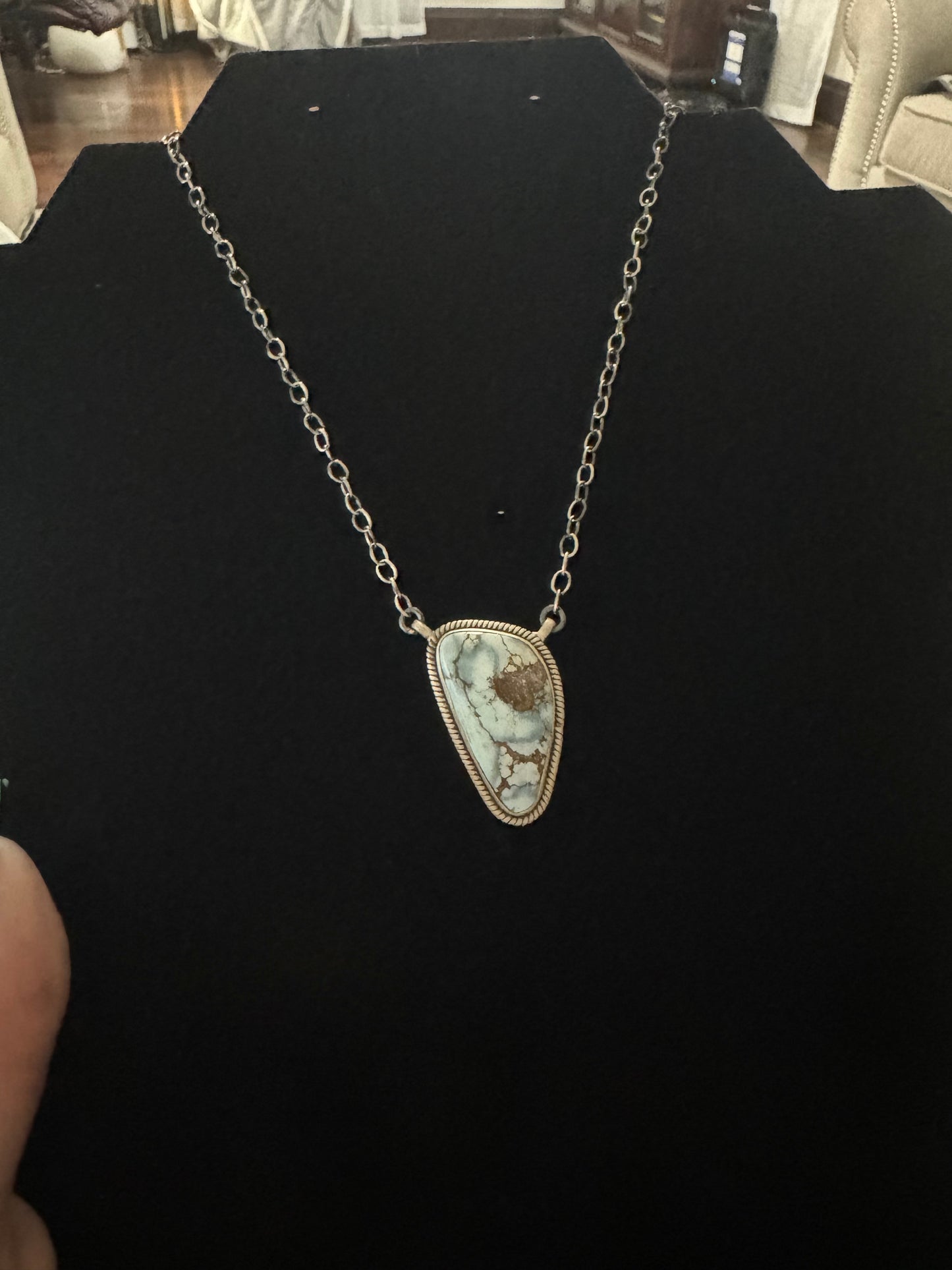 Golden hills turquoise necklace