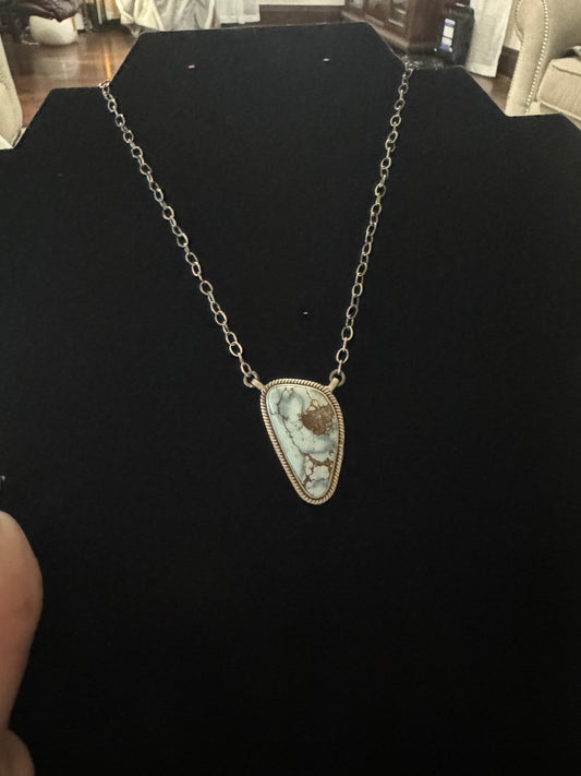 Golden hills turquoise necklace